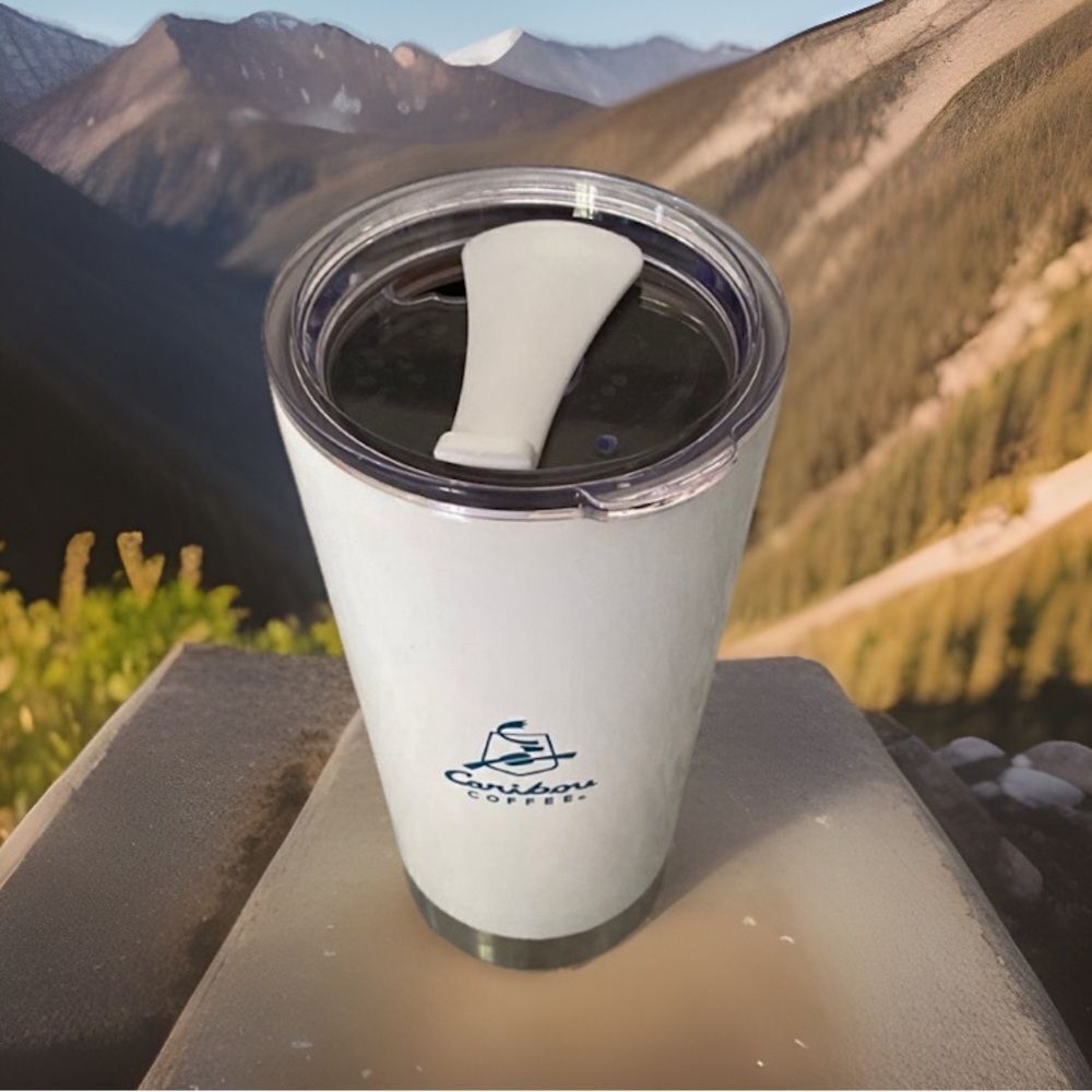 Caribou Coffee Metal (Reuse & Refill) Coffee Tumbler